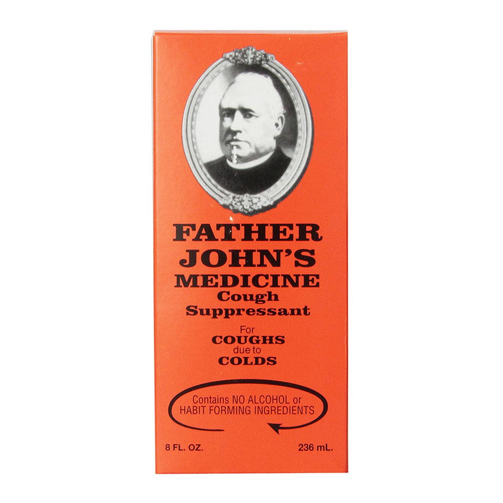 Father Johns Cough Suppressant Liquid Medicine, 8 Oz
